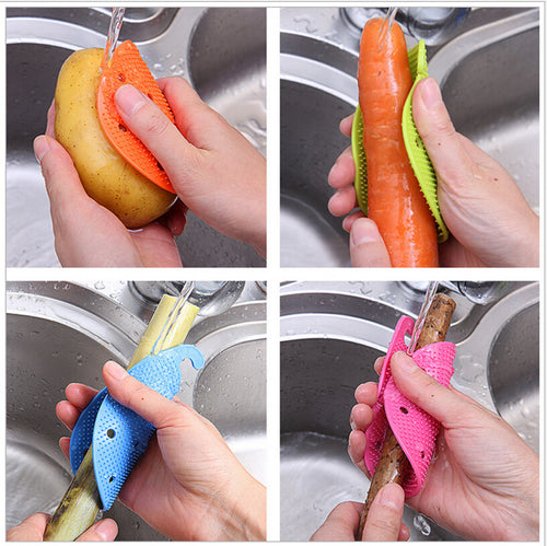 Multi-function Vegetable & Fruit Brush